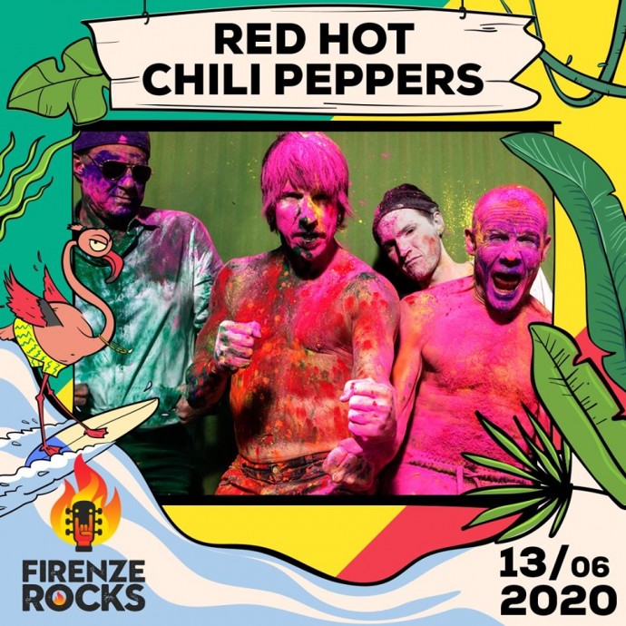 Firenze Rocks 2020: i Red Hot Chili Peppers sono i nuovi headliner confermati per la giornata di sabato 13 giugno!